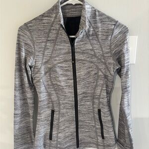 Lululemon Athletica Heathered Gray Utility Jacket